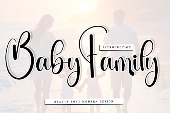 Baby Family: A Sophisticated Script for Artisanal Branding