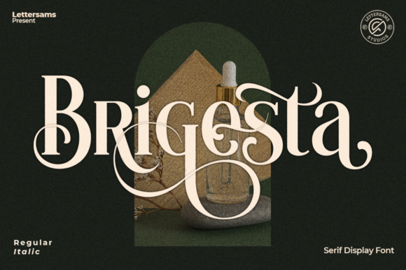 Brigesta: An Elegant Serif Font for Bold, Distinct Designs