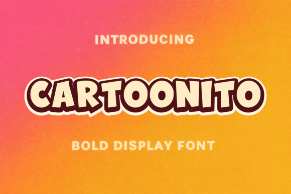 Cartoonito: The Playful Font for Modern Creatives