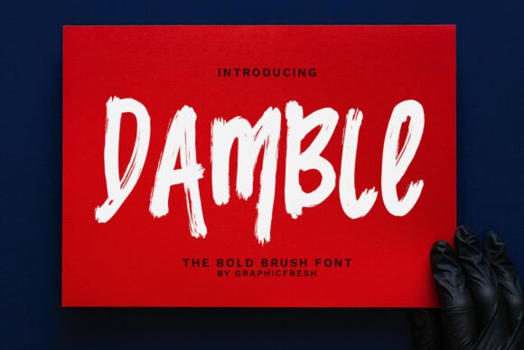 Damble: Crafting Bold Visual Stories with Brush Energy