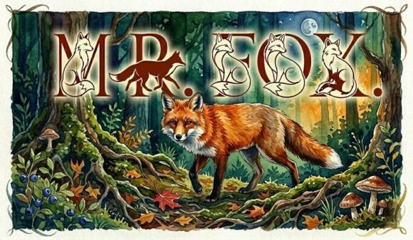 Mr. Fox: Weaving Storybook Magic into Modern Design