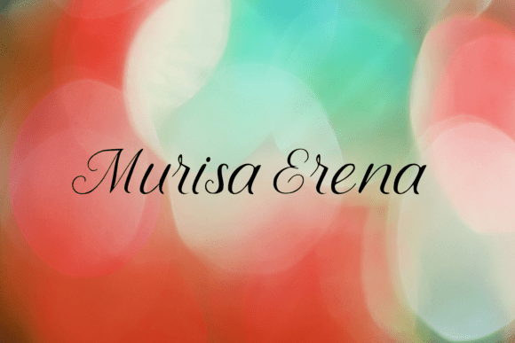 Murisa Erena: The Elegant Script for Modern Brands