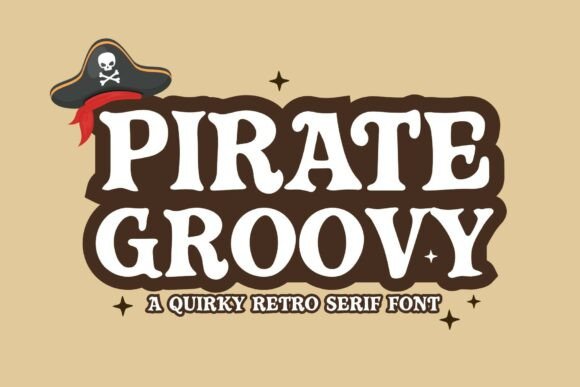 Pirate Groovy: A Retro Font with Swashbuckling Charm