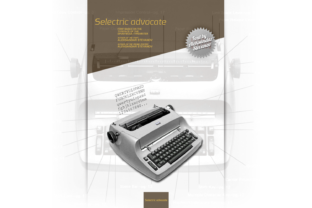 Selectric Advocate: A Retro Typewriter Font for Modern Design