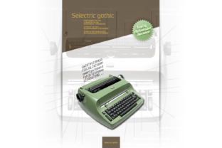 Selectric Gothic: The Retro Font for Modern Design