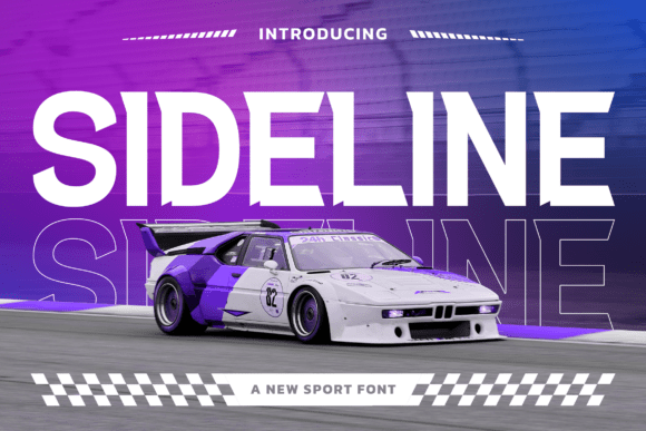 Sideline: The Heavy Serif for High-Speed Impact