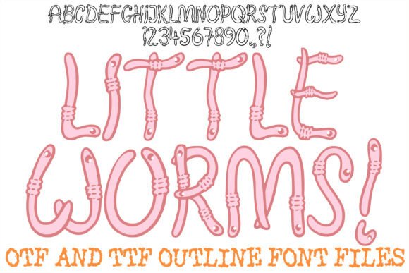 The Wiggly Wonder: Why Little Worms Font Is a Must-Have Creative Asset