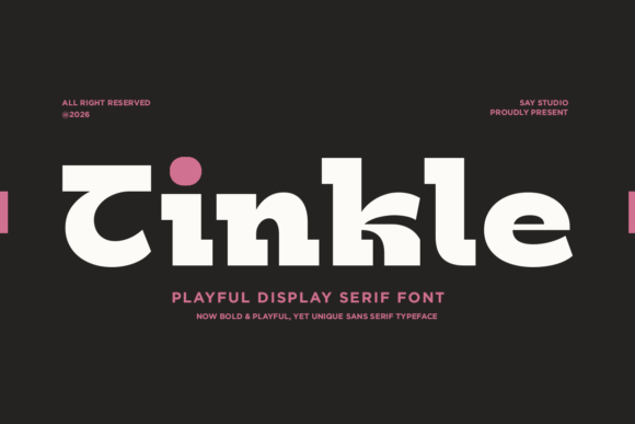 Tinkle: A Playful Serif Font for Modern Design