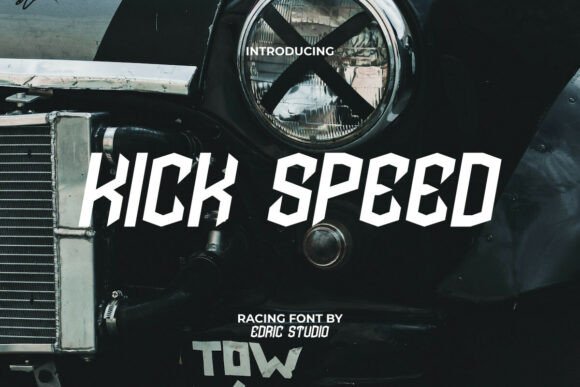 Unleashing Kickspeed: A Typeface Built for Speed and Impact