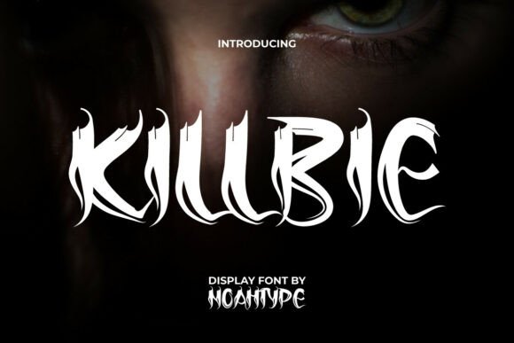 Unleashing the Dark Artistry of the Killbie Typeface